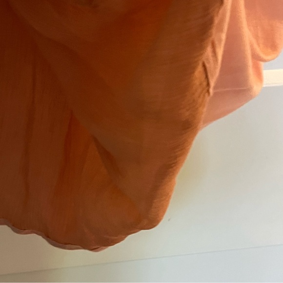 Stunning minimalist asymmetrical draped silk lined pull over dress - Picture 4 of 6